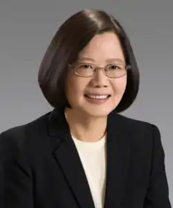 7o: Tsai Ing-wen 14o & 15o mandatos (serviu: 2016–2024)