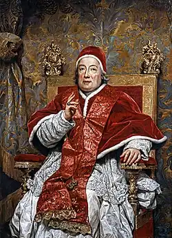 Clemente XIII, 1758, Museo Nazionale del Palazzo di Venezia, Roma