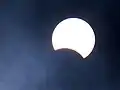 Eclipse parcial em Quezon City, Filipinas