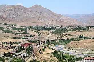 Mina de ferro no distrito de Divrigi