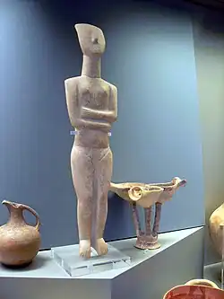 Estatueta cicládica