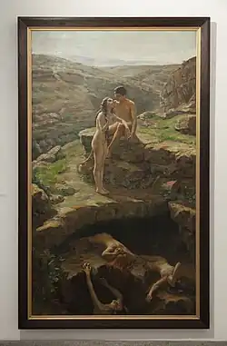 Engano de alma, ledo e cego, óleo sobre tela, 263 x 162 cm; Museu da Sociedade Martins Sarmento, Guimarães.