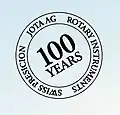 O logotipo do 100 anos
