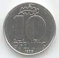 Moeda de 10 Pfennig