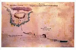 Planta do Forte de São Pedro