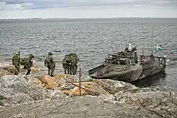 Exercício de salvamento em 2016