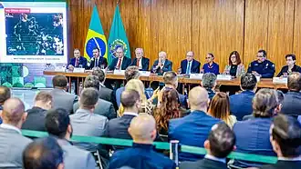 File:17.06.2024 - Cerimônia de Assinatura de Contrato entre BNDES e MJSP para destinação de recursos do Fundo Amazônia a ações de fortalecimento do "Plano Amazônia Segurança e Soberania – AMAS" (53797234982).jpg