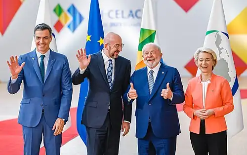 Sessão de abertura da III Cúpula CELAC-UE