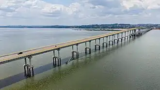 Ponte sobre o Rio Araguaia, divisa dos estados do Pará e Tocantins