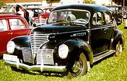 1939 DeSoto Series S-6 Custom De Luxe 4-portas Sedan