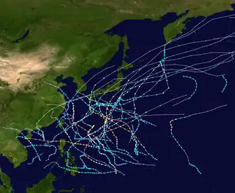 imagem ilustrativa de artigo Temporada de tufões no Pacífico de 1955