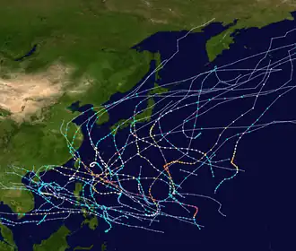 imagem ilustrativa de artigo Temporada de tufões no Pacífico de 1962