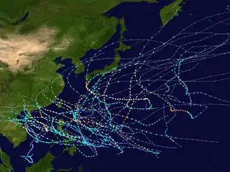 imagem ilustrativa de artigo Temporada de tufões no Pacífico de 1971