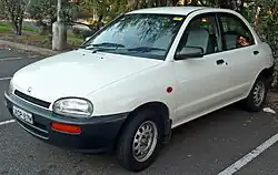 Mazda 121 (DB) (1991-1998) Artigo principal: Autozam Revue