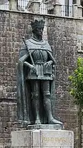 Estátua do Rei D. Duarte, 1954 , Viseu