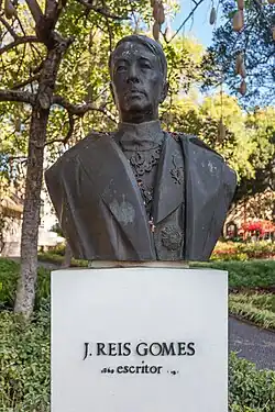 Busto de João dos Reis Gomes, Funchal