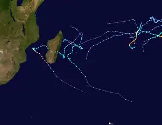 imagem ilustrativa de artigo Temporada de ciclones no Índico Sudoeste de 2005-2006