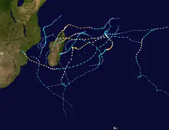 imagem ilustrativa de artigo Temporada de ciclones no Índico Sudoeste de 2006-2007