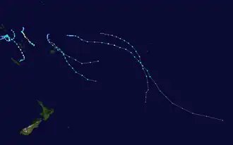 imagem ilustrativa de artigo Temporada de ciclones no Pacífico Sul de 2006-2007