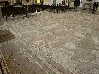 Mosaico na Catedral de Otranto