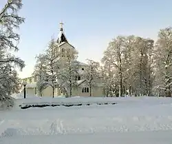 A igreja de Gällivare