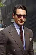(2013) David Gandy durante a London Collections: Men SS14