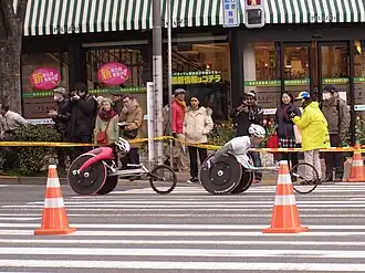 Categoria de cadeira de rodas em 2014.