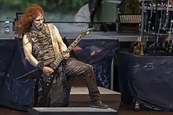 Powerwolf em um show pela Europa.