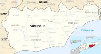 Postos administrativos de Viqueque