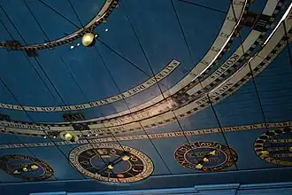 Vista parcial do planetário