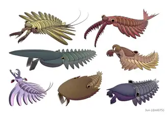 Espécies da ordem Radiodonta