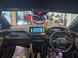 Interior Peugeot 208 GT Line 2019 (volante na direita)