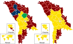 Eleições presidenciais na Moldávia em 2020
