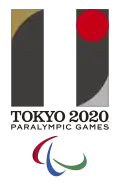 Logotipo oficial rejeitado dos Jogos Paralímpicos de Verão de 2020.