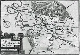 Localização de Sedan