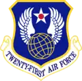Emblema da Vigésima Primeira Força Aérea.