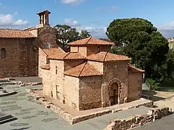 Templo de São Miquel, parte do complexo de São Peres, século VII a X, Terrassa, Espanha