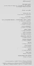 II Exposição de Artes Plásticas da Fundação Calouste Gulbenkian, 1961; artistas premiados