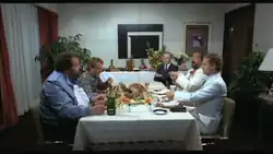 Contracenando com Bud Spencer no filme "Non c'è Due Senza Quattro&nbsp;(Eu, Você, Ele e os Outros), de 1984