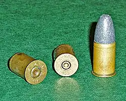 Munição SAA Ball de calibre .455.