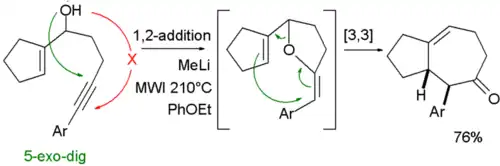 Reação 5-exo-dig Lin 2007