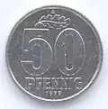 Moeda de 50 Pfennig