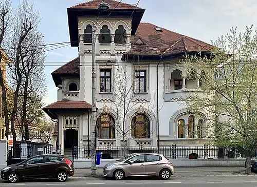 Casa C.N. Câmpeanu/Alfred E. Gheorghiu, București, de Constantin Nănescu, c.1923