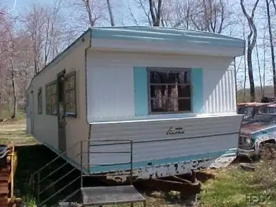Mobile home da década de 1960