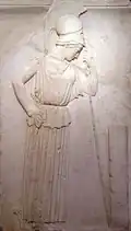 Atena contemplativa, c. 450 a.C. Museu da Acrópole de Atenas
