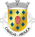 Brasão de armas de Canelas