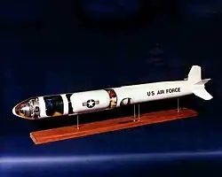 Míssil ASAT cinético da Força Aérea dos Estados Unidos.