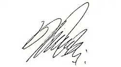 Assinatura de Gerardo Cid de Castro Valério