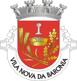Brasão de armas de Vila Nova da Baronia