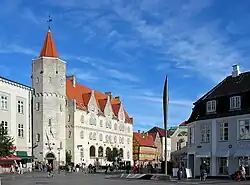 A praça Nytorv